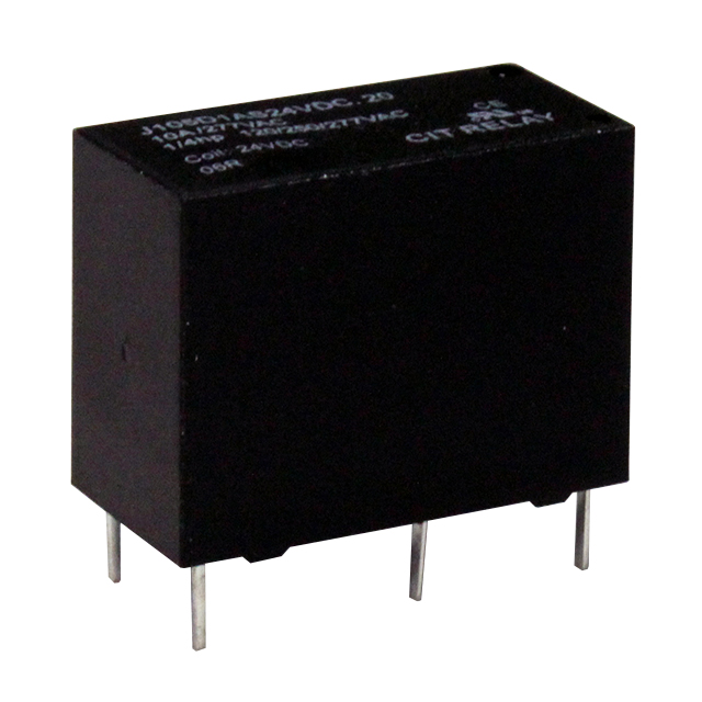 J105D1AS24VDC.20 CIT Relay and Switch  Power Relays Over 2 Amps